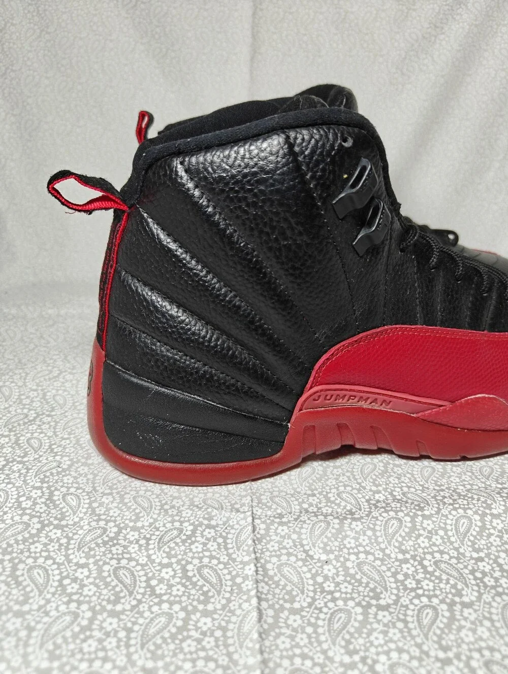 Air Jordan 12 Flu Game XII Retro University Gold Black Basketball Sneaker Men 12